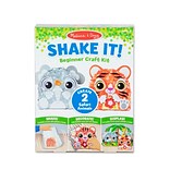 Melissa & Doug Shake It! Beginner Craft Kit, Safari (30182)