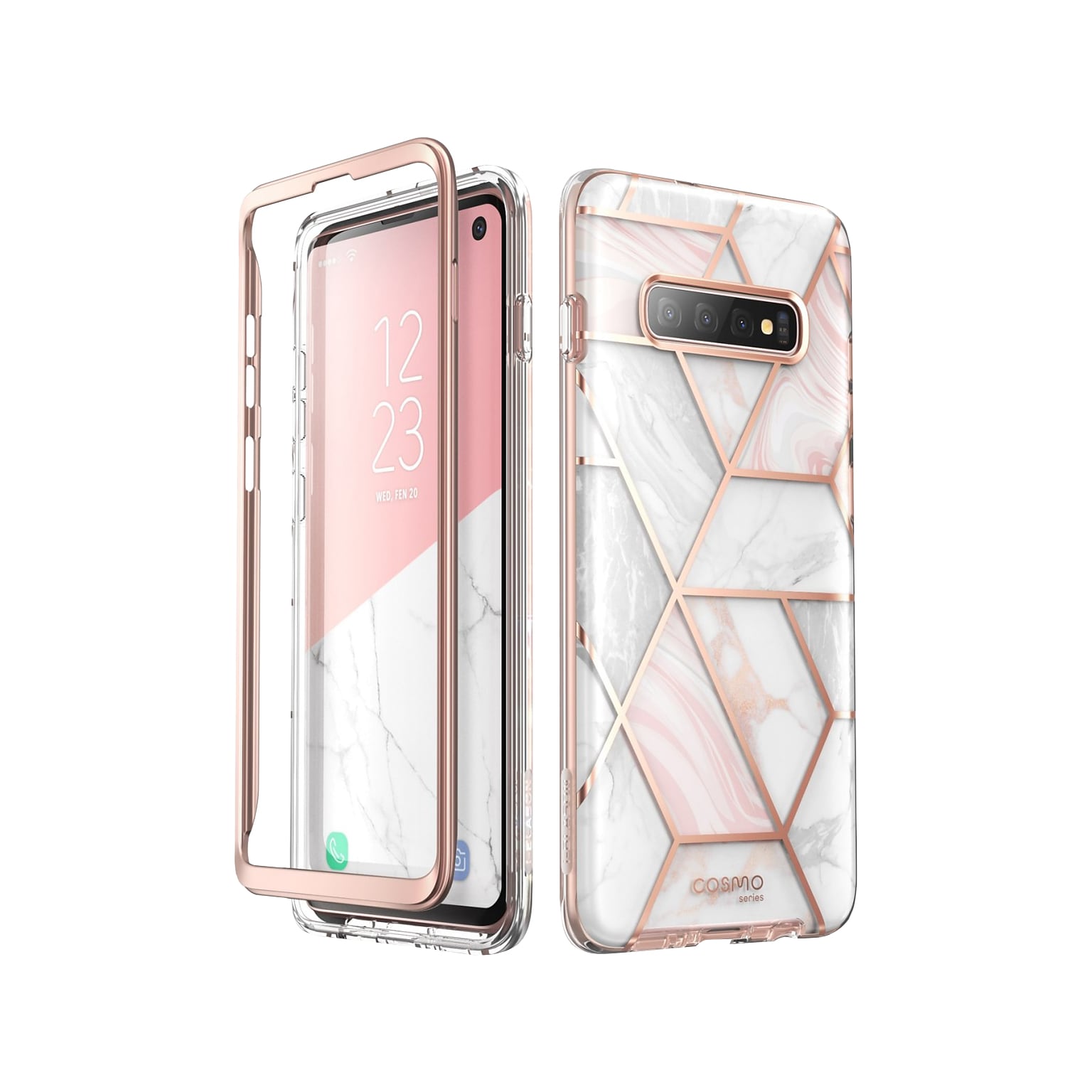 i-Blason Cosmo Marble Case for Samsung Galaxy S10+ (Galaxy-S10Plus-Cosmo-Marble)