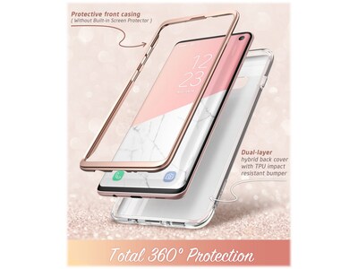 i-Blason Cosmo Marble Case for Samsung Galaxy S10+ (Galaxy-S10Plus-Cosmo-Marble)