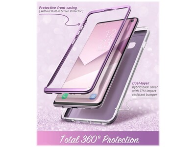 i-Blason Cosmo Purple Case for Samsung Galaxy S10+ (Galaxy-S10Plus-Cosmo-Purple)