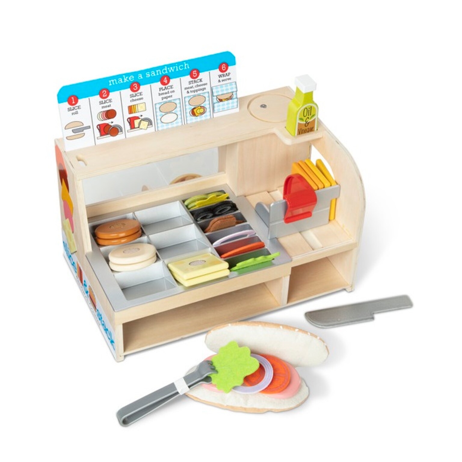 Slice & Stack Sandwich Counter, 4 Pack (31650)