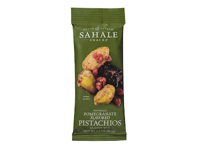 Sahale Snacks Pistachios Glazed Mix, Pomegranate, 1.5 oz., 18/Carton (9386900019)