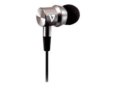 V7 Stereo Headphones, Black/Silver  (HA111-3NB)