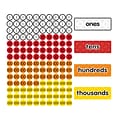 Dowling Magnets Magnet Math™ Magnetic Place Value Disks & Headings, Grades 1-3, 144 per pack (DO-732