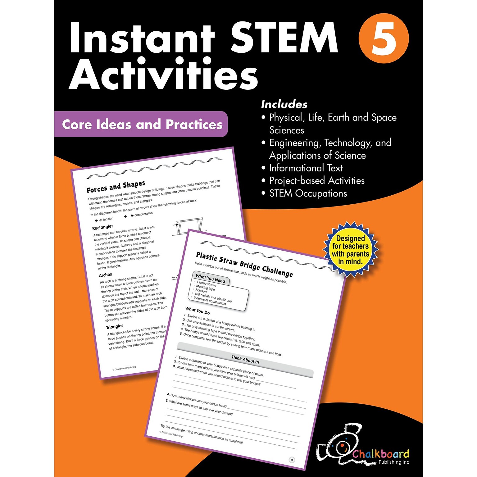 Creative Teaching Press STEM Instant Activities Workbook, Grade 5 (CTP8197)