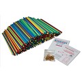 Pacon Colored Artstraws® Assortment, 15.5 x 6 mm, Assorted Colors, 900 Pieces (PACAC9231)