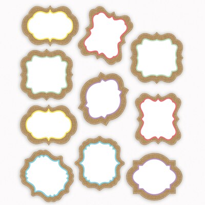 Teacher Created Resources Shabby Chic Burlap Accents, 30/Pack (TCR77192)