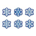 Creative Teaching Press 6 Designer Cut-Outs, Snowflakes (CTP6414)