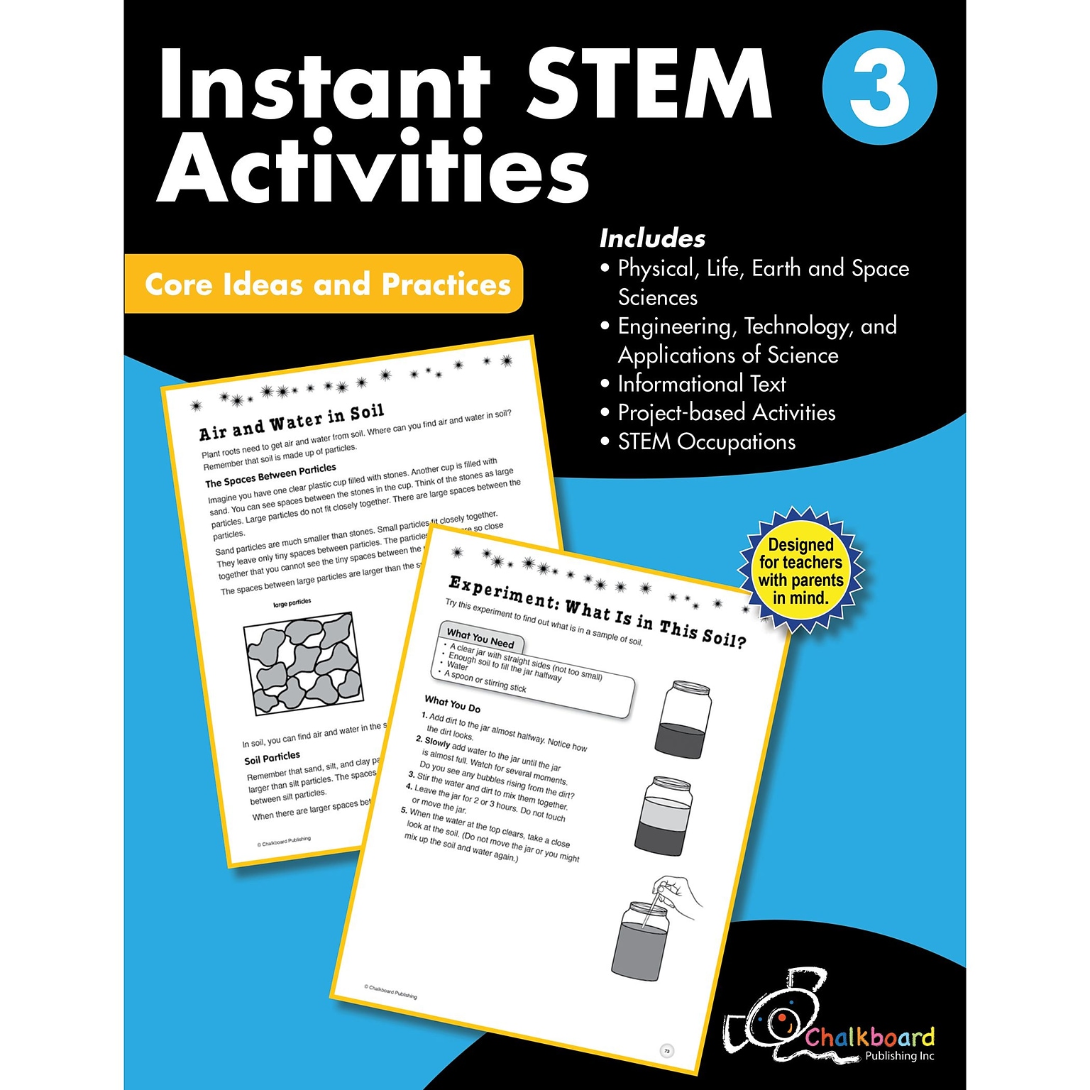 Creative Teaching Press STEM Instant Activities Workbook, Grade 3 (CTP8195)