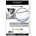 2020 AT-A-GLANCE 5 1/2 x 8 1/2 Refill, Day Runner Monthly Planner (061-685Y-20)