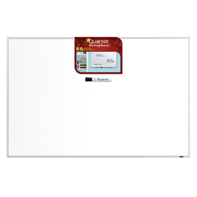Quartet® Dry-Erase Board, 2' x 3', Aluminum Frame