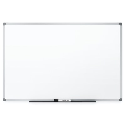 Quartet Melamine Dry-Erase Whiteboard, Aluminum Frame, 2 x 1.5 (85340)