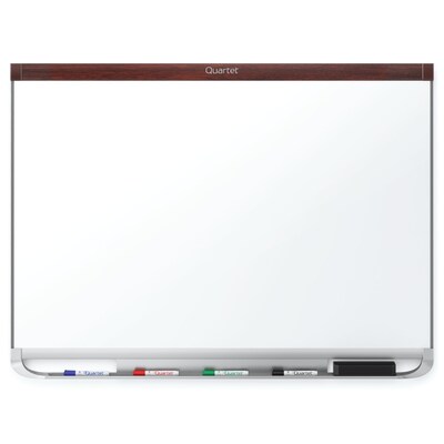 Quartet Prestige 2 DuraMax Porcelain Dry-Erase Whiteboard, 4 x 3 (P554MP2)