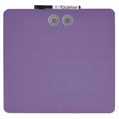 Quartet Tin Dry-Erase Board, 1' x 1', Assorted Colors (TSQ1212A)