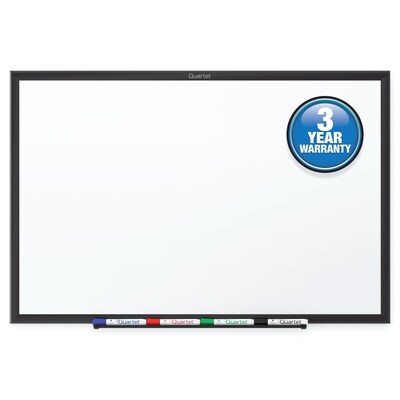 Quartet Classic Total Erase Dry-Erase  Whiteboard, Aluminum Frame, 3 x 2 (S533B)