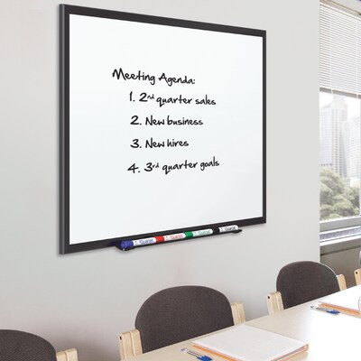 Quartet Premium DuraMax Porcelain Dry-Erase Whiteboard, Aluminum Frame, 5 x 3 (2545B)