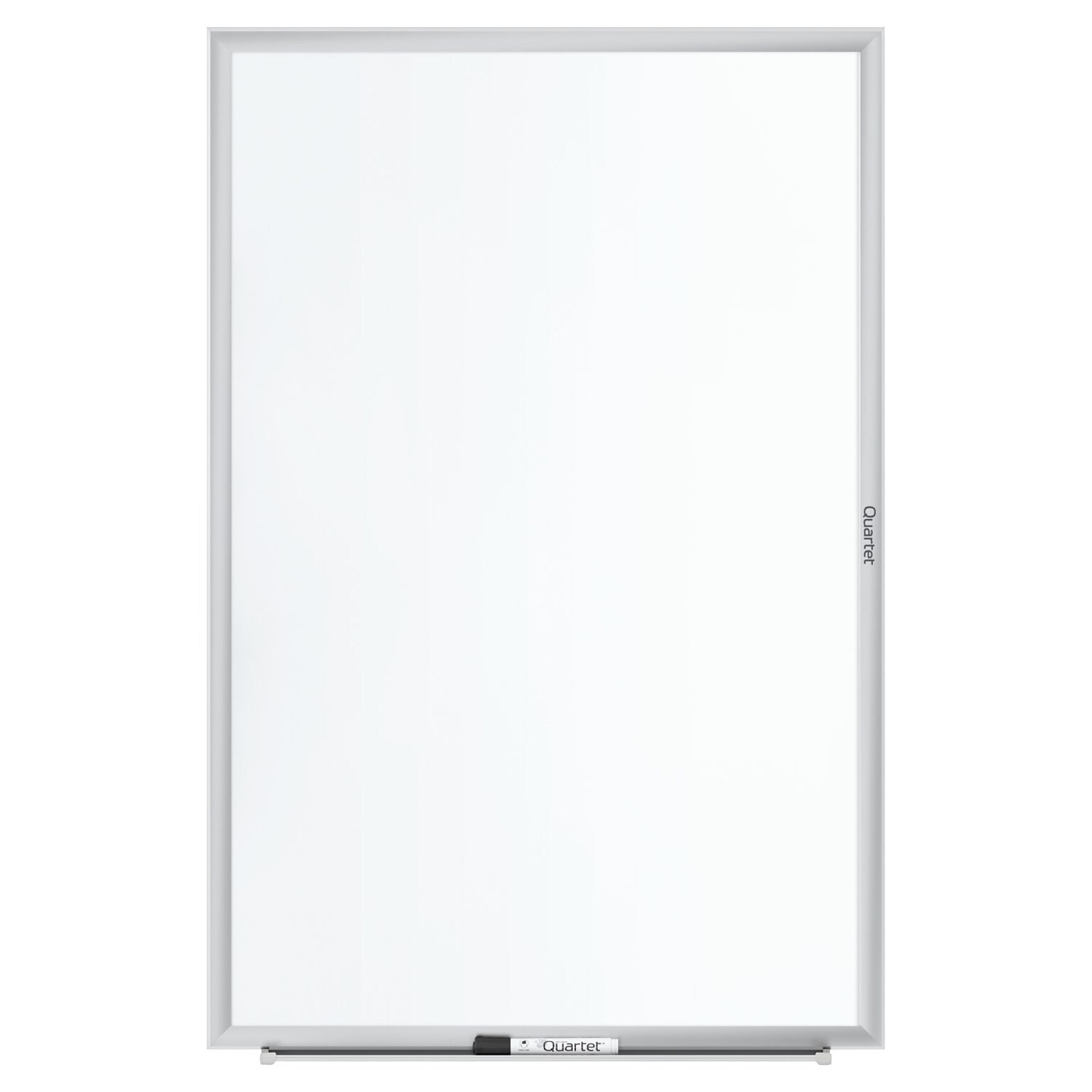 Quartet Nano-Clean Painted Steel Dry-Erase Whiteboard, Aluminum Frame, 3 x 2 (SM533)