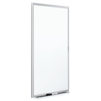 Quartet Nano-Clean Painted Steel Dry-Erase Whiteboard, Aluminum Frame, 3' x 2' (SM533)