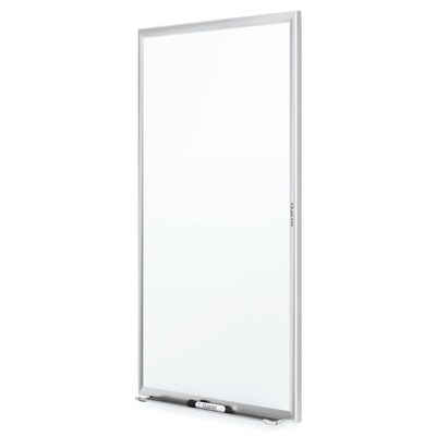 Quartet Nano-Clean Painted Steel Dry-Erase Whiteboard, Aluminum Frame, 3' x 2' (SM533)