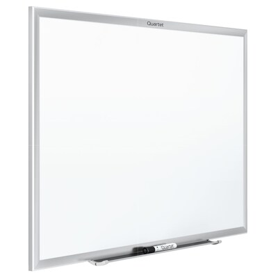 Quartet Nano-Clean Painted Steel Dry-Erase Whiteboard, Aluminum Frame, 3' x 2' (SM533)