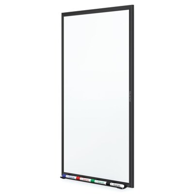 Quartet Nano-Clean Painted Steel Dry-Erase Whiteboard, Aluminum Frame, 4' x 3' (SM534B)
