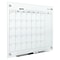 Quartet Infinity Magnetic Glass Calendar Dry-Erase Whiteboard, 4 x 3, Frameless (GC4836F)