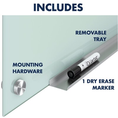 Quartet Infinity Glass Dry-Erase Whiteboard, 4' x 3' (G4836F)