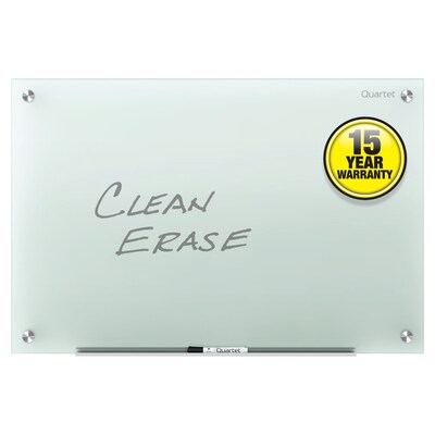 Quartet Infinity Glass Dry-Erase Whiteboard, 4' x 3' (G4836F)