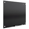 Quartet Infinity Magnetic Glass Dry-Erase Whiteboard, Black, 3 x 2 (G3624B)