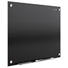 Quartet Infinity Magnetic Glass Dry-Erase Whiteboard, Black, 6 x 4 (G7248B)