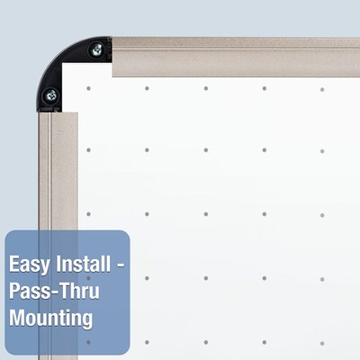 Quartet Prestige Total Erase Dry-Erase Whiteboard, Aluminum Frame, 4' x 3' (TE564T)