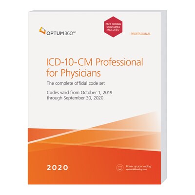 Optum360 2020 ICD-10-CM Professional for Physicians, Softbound with guidelines (GITPB20)