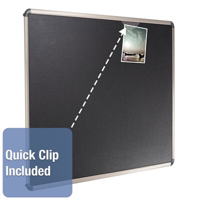 Quartet Prestige Foam Bulletin Board, Euro Frame, 2H x 3W (B363T)