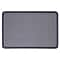 Quartet Contour Fabric Bulletin Board, Navy Frame, 3H x 4W (7694BE)