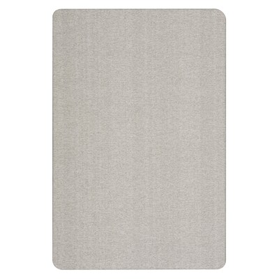 Quartet Oval Office Fabric Bulletin Board, Frameless, 3' x 2' (7683G)