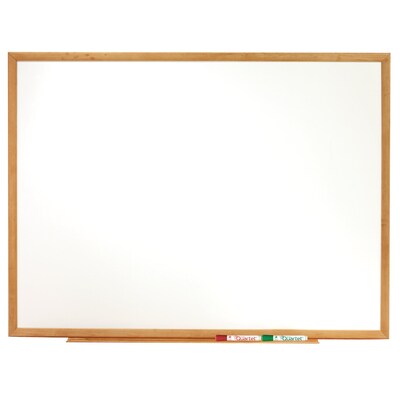 Quartet Standard Total Erase Dry-Erase Whiteboard, 6' x 4' (S577)