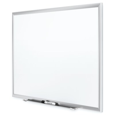 Quartet Premium DuraMax Porcelain Dry-Erase Whiteboard, Aluminum Frame, 6' x 4' (2547)