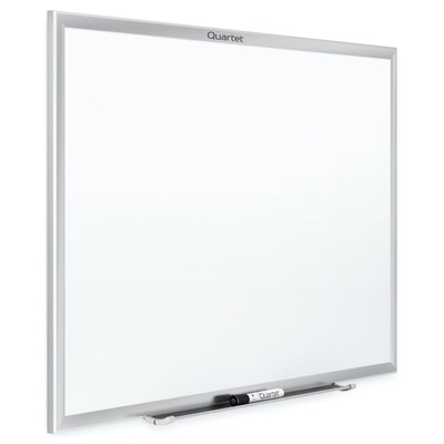 Quartet Standard Melamine Dry-Erase Whiteboard, Aluminum Frame, 6x 4 (S537)