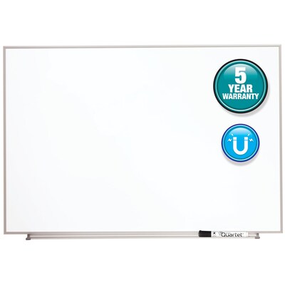 Quartet Matrix Painted Steel Dry-Erase Whiteboard, Aluminum Frame, 34 x 23 (M3423)