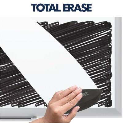 Quartet Standard Melamine Dry-Erase Whiteboard, Aluminum Frame, 3' x 2' (S533)