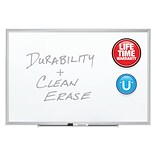 Quartet Premium DuraMax Porcelain Dry-Erase Whiteboard, Aluminum Frame, 5 x 3 (2545)