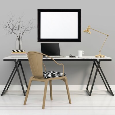 Quartet Home Decor Steel Dry-Erase Whiteboard, Wood Frame, 2' x 1.5' (79282)