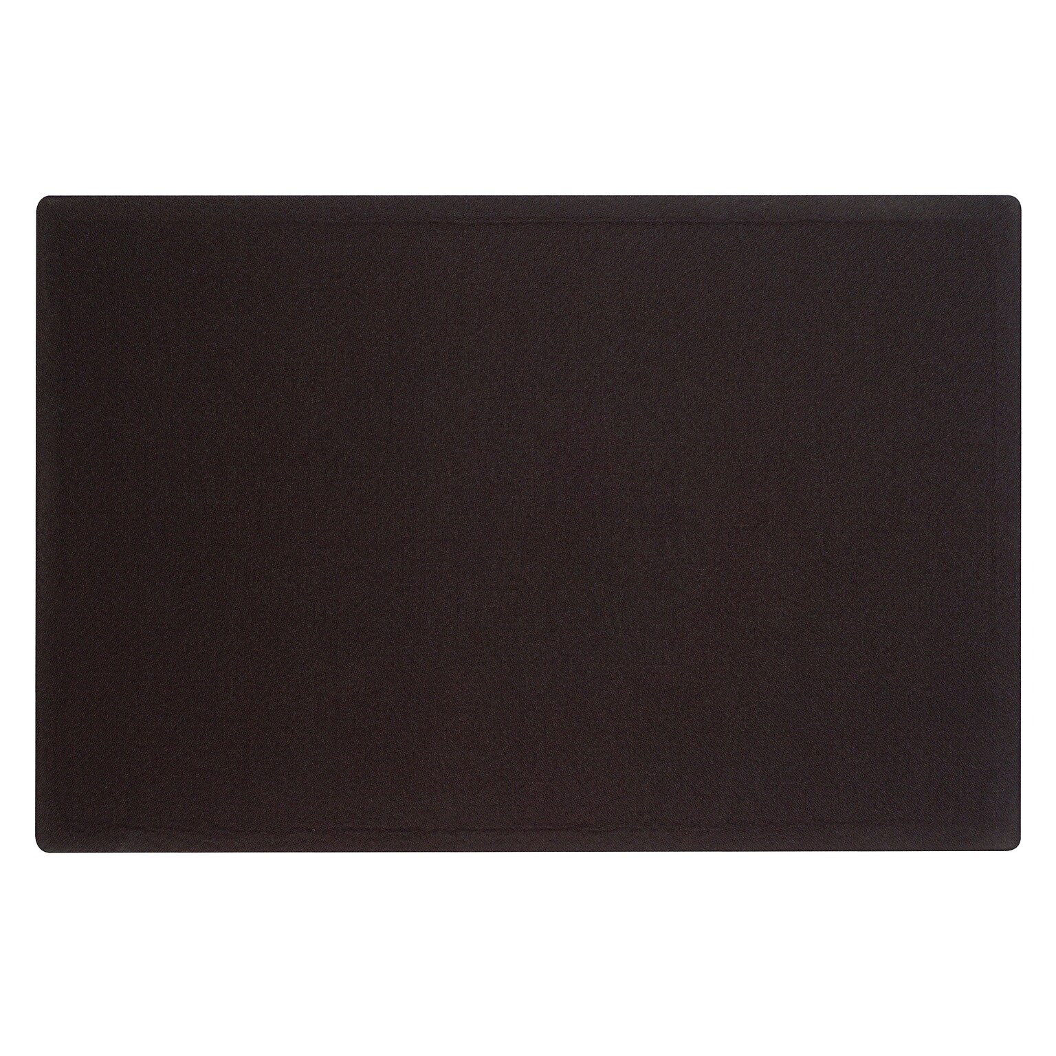 Quartet Oval Office Fabric Bulletin Board, Frameless, 3 x 2 (7683BK)