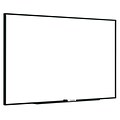 Quartet Fusion Nano-Clean Magnetic Dry-Erase Whiteboard, Anodized Aluminum Frame, 3 x 4 (NA4836FB)