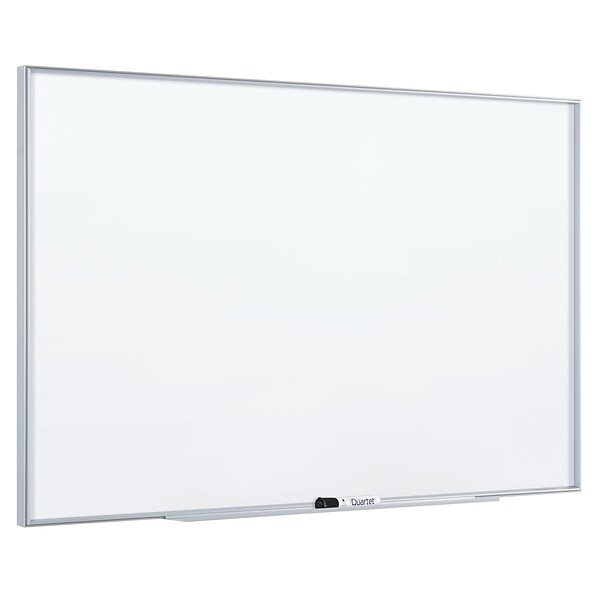 Quartet Fusion Nano-Clean Magnetic Dry-Erase Whiteboard, Anodized Aluminum Frame, 4 x 6 (NA7248F)