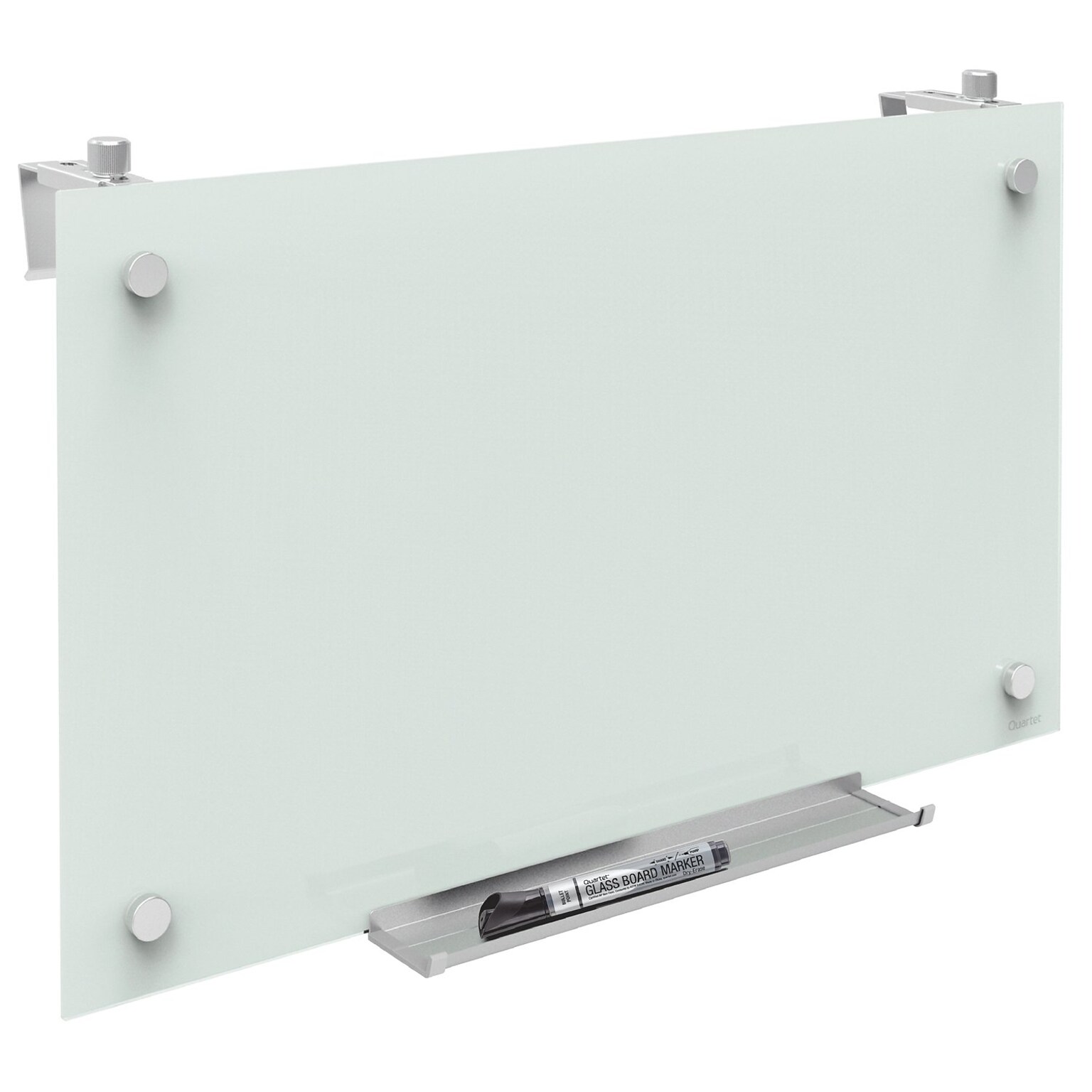 Quartet Infinity Magnetic Glass Cubicle Dry-Erase Whiteboard, 2.5 x 2 (PDEC1830)