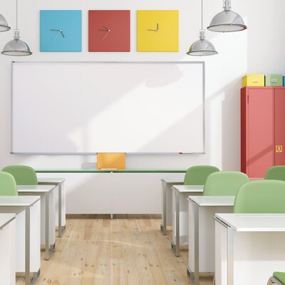 Quartet Melamine Dry-Erase Whiteboard, Aluminum Frame, 4' x 8' (EMA408)