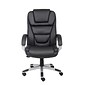 Boss "NTR" Executive LeatherPlus Chair, Black (B8601)