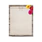 Great Papers! Three Gerber Daisies Everyday Letterhead, Multicolor, 80/Pack (2019078)