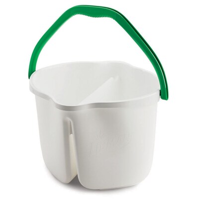 Libman 3 Gallon Clean & Rinse Bucket, White (2111)